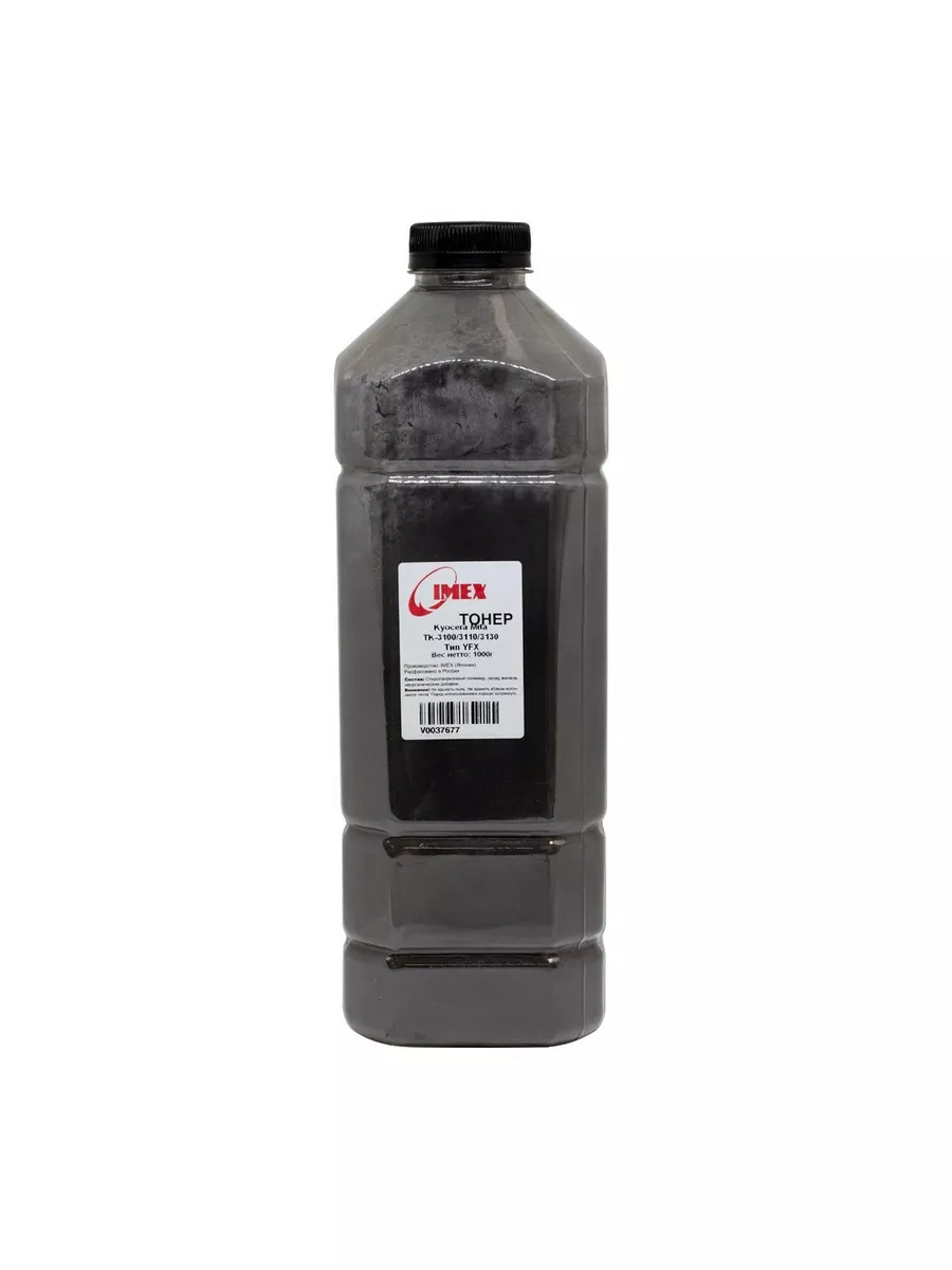 Тонер Imex для Kyocera TK-3100/3110/3130, Тип YFX-2, 1 кг, канистра