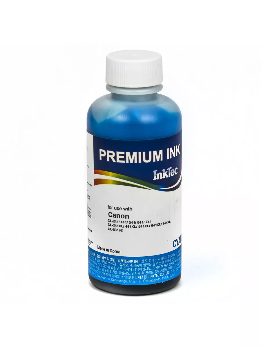 Чернила InkTec (C5041) для Canon CL-441/441CXL, C, 0,1 л. (ориг.фасовка)