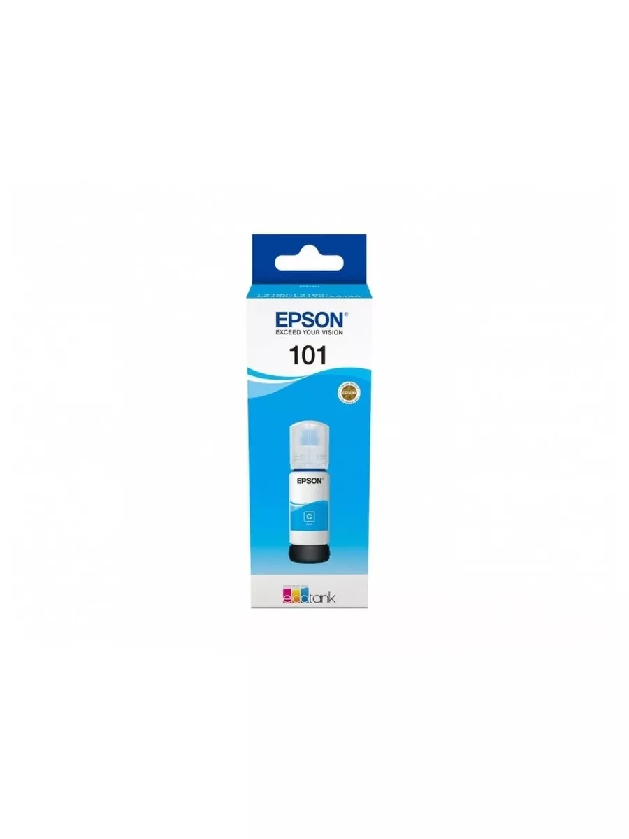 Чернила Epson EcoTank L4150/4160/L6160/L6170/L6190, 70мл (О) голубые C13T03V24A