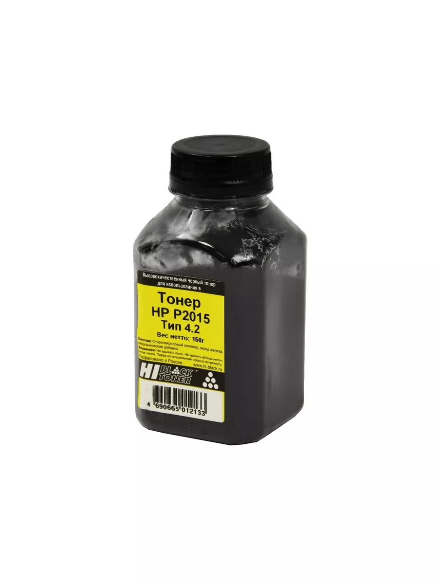 Тонер Hi-Black для HP LJ P2015, Тип 4.2, Bk, 150 г, банка
