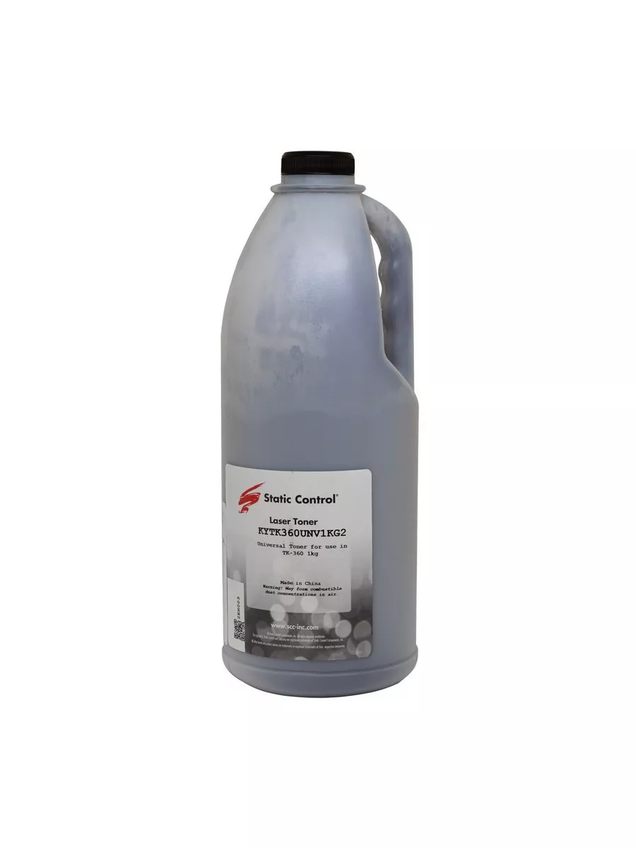 Тонер Static Control для Kyocera FS3900/3920/4000/402 (TK-360), 1 кг, флакон