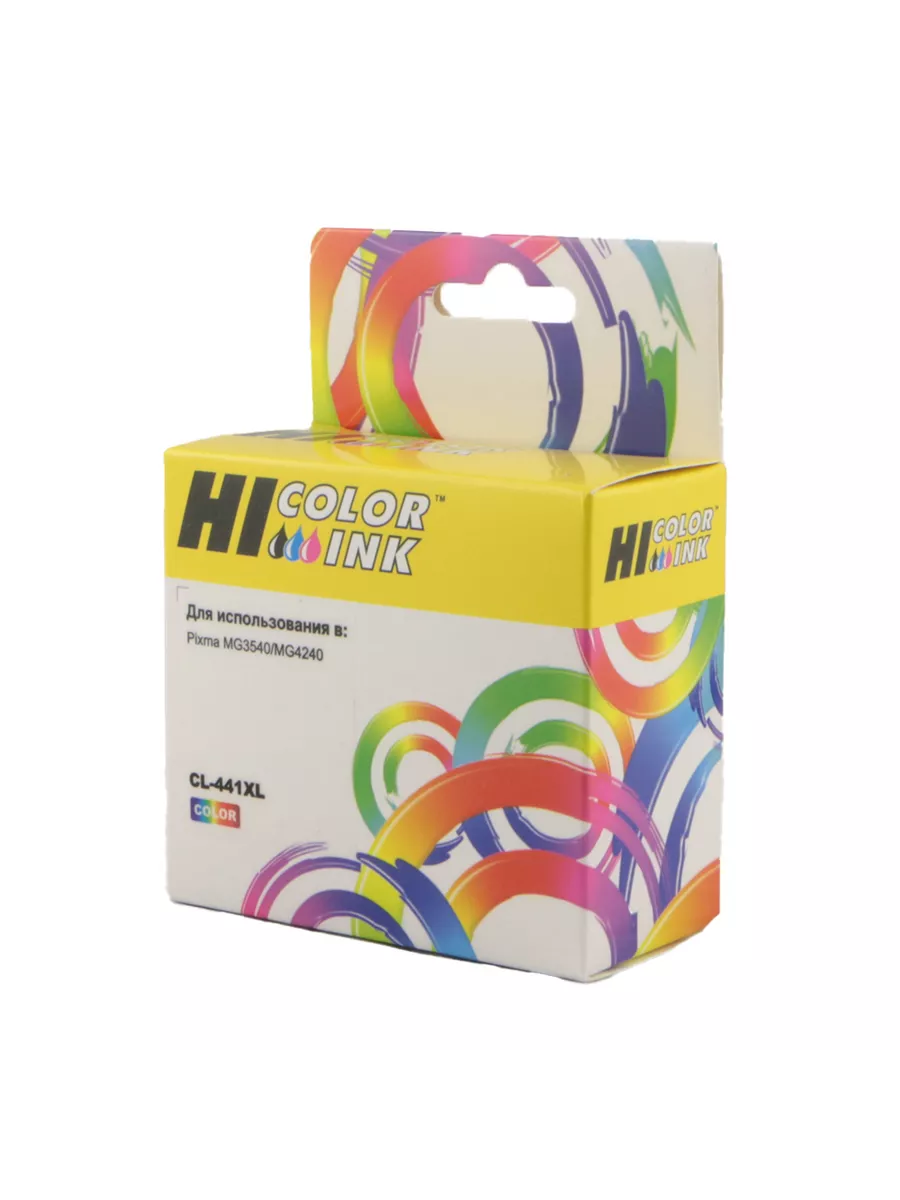 Картридж Hi-Black (HB-CL-441XL-Color) для Canon PIXMA MG2140/3140, Color