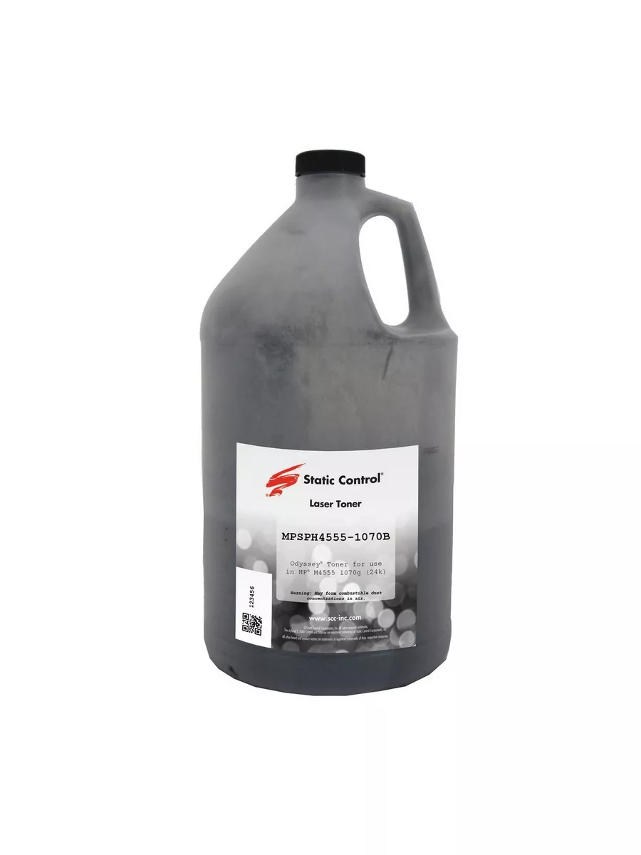 Тонер Static Control для HP LJM4555/M602/LJP4014 (MPS Odyssey), 1070 г, флакон