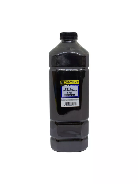 Тонер Content Универсальный для HP LJ M609, Тип 5.2, Bk, 1 кг, канистра