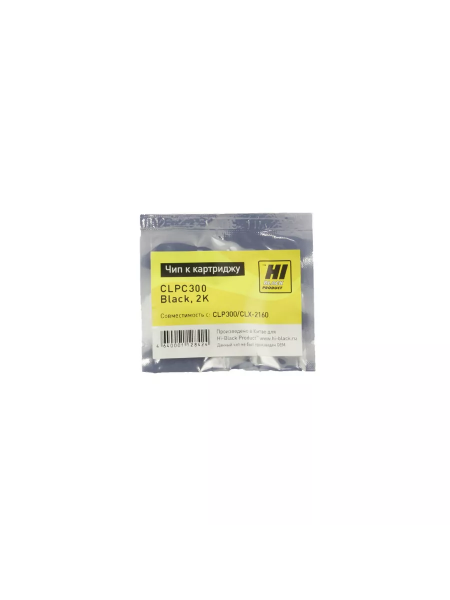 Чип Hi-Black к картриджу Samsung CLP-300/CLX-2160 (CLP-C300), Bk, 2K