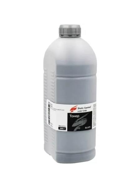 Тонер Static Control Универсальный для Oki С310/С3300/C610/С5500/С810/С8800, Bk, 500 г, канистра