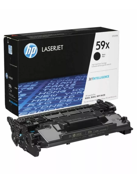 Тонер-картридж 59X для HP LJ M304/M404/MFP M428, 10К чёрный CF259X