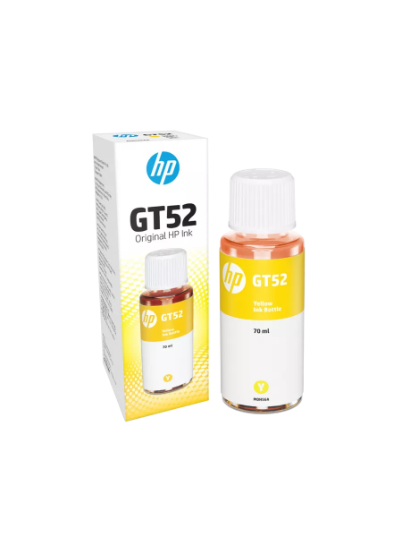 Чернила GT52 для HP DJ GT, 8000стр/70мл (О) жёлтые M0H56AE