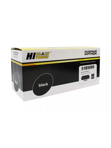Тонер-картридж Hi-Black (HB-51B5000) для Lexmark MS/MX317/417/517/617, 2,5K