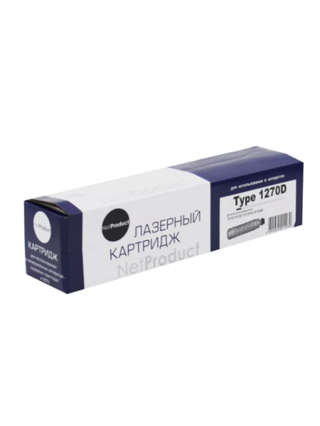 Тонер-картридж NetProduct (N-Type 1270D) для Ricoh Aficio 1515/F/PS/MF, туба, 7K