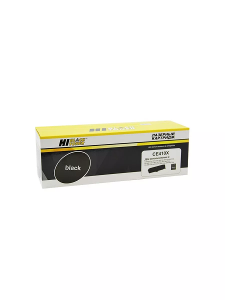 Картридж Hi-Black (HB-CE410X) для HP CLJ Pro300 Color M351/M375/Pro400 M451/M475, Bk, 4K
