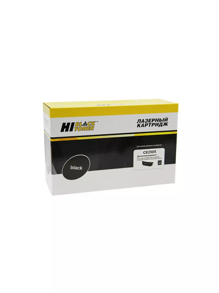 Картридж Hi-Black (HB-CE250X) для HP CLJ CP3525/CM3530, Восстановленный, Bk, 10,5K
