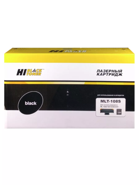 Картридж Hi-Black (HB-MLT-D108S) для Samsung ML-1640/1641/2240/2241, 1,5K