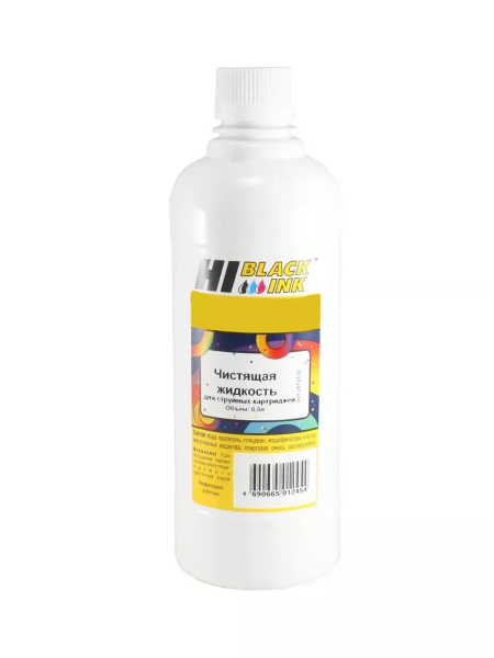 Чистящая жидкость Hi-Black для струйных картриджей, 0,5 л.