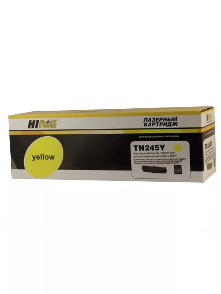 Тонер-картридж Hi-Black (HB-TN-245Y) для Brother HL-3140CW/3150CDW/3170CDW, Y, 2,2K