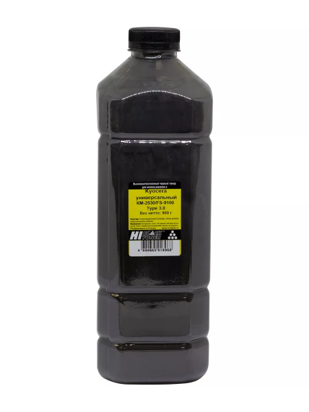 Тонер Hi-Black Универсальный для Kyocera KM-2530/FS-9100, Тип 3.0, Bk, 900г, канистра