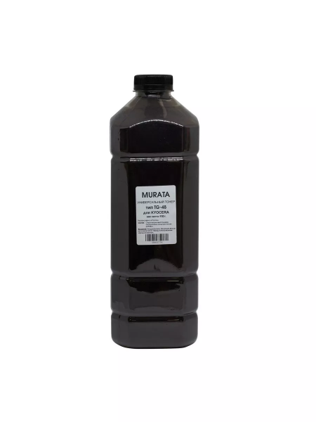 Тонер Murata Универсальный для Kyocera, Тип TG-48, Bk, 900 г, канистра