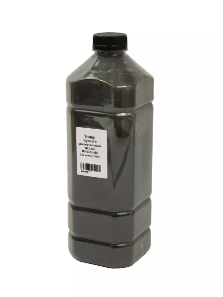 Тонер Delacamp Универсальный для Kyocera TK-3130 (UT19F5A), Bk, 1 кг, канистра